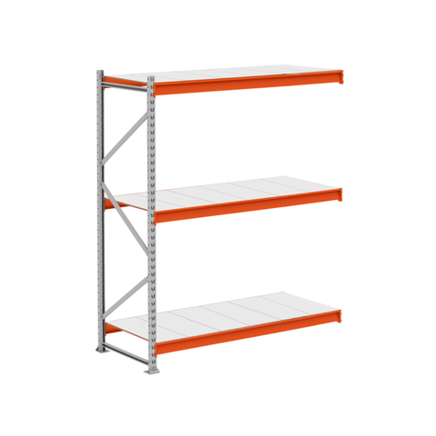 Mini Porta Pallet Continuação 250kg com 3 Longarinas 2,00 X 1,80 X 0,60 com Bandeja de Madeira - Ult