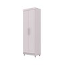 Armário Alto Multiuso Line 2 Portas Ideal para Armazenagem de Produtos Limpeza:branco - 1