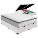Ver imagem 1 de Cama Box Baú Queen e Colchão Molas Ensacadas Amsterdã Probel