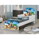 Ver imagem 2 de Mini Cama Juvenil Infantil Adesivada C/ Colchão Juvenil Pelmex - Patrulha