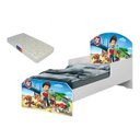 Ver imagem 1 de Mini Cama Juvenil Infantil Adesivada C/ Colchão Juvenil Pelmex - Patrulha