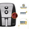 Air Fryer Britânia 9l 2000w Antiaderente Redstone Baf90a 220v - 3