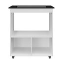 Ver imagem 2 de Balcão Cooktop 2 Portas 4 Bocas MDP com Pés Eliana Branco