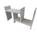 Ver imagem 5 de Nicho Organizador Mesa Decorativo Escritório Porta Treco