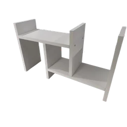 Nicho Organizador Mesa Decorativo Escritório Porta Treco - 5