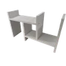 Nicho Organizador Mesa Decorativo Escritório Porta Treco - 5