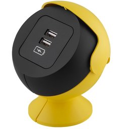 Extensão Com Carregador Usb Decorativa Com 2 Entradas - Globo Nb Pearl - 2