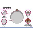 Ver imagem 2 de Conjunto Banheiro Milano C-Cuba 60cm 1 Porta 1 Gaveta MDF 60cm Capuccino-Freijo MGM
