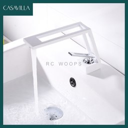 Torneira Banheiro Bica Alta Luxo Moderna Ca8206b Branco Luuk Young - 2