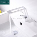 Ver imagem 5 de Torneira Banheiro Bica Alta Luxo Moderna Ca8206b Branco Luuk Young