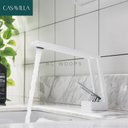 Ver imagem 4 de Torneira Banheiro Bica Alta Luxo Moderna Ca8206b Branco Luuk Young