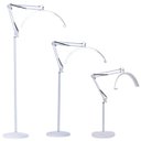 Ver imagem 2 de Luminaria Chão Articulada Led 3 Cores de Luz Meia Lua Manicure Estetica10 Intensidades Branco