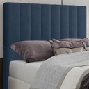 Ver imagem 2 de Cabeceira Casal 138 cm Dubai Veludo Azul Soon