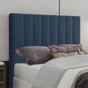 Ver imagem 7 de Cabeceira Casal 138 cm Dubai Veludo Azul Soon