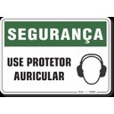 Ver imagem 1 de Placa Segurança Use Protetor Auricular