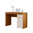 Ver imagem 1 de Mesa de Estudo e Trabalho com Gaveta e Porta para Livros