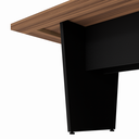 Ver imagem 2 de Mesa Reunião Start 2,00 X 0,90 C/ Cx Tom. Pé Angular Nogal/pt