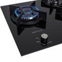 Ver imagem 4 de Cooktop 5 Bocas Tripla Chama Infinity Mesa Vidro Fischer