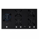 Ver imagem 1 de Cooktop 5 Bocas Tripla Chama Infinity Mesa Vidro Fischer