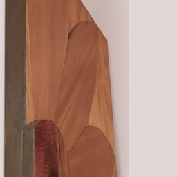 Quadro Painel Flor de Lótus Madeira Nobre em Alto Relevo Artesanal - 5