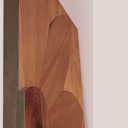 Ver imagem 5 de Quadro Painel Flor de Lótus Madeira Nobre em Alto Relevo Artesanal