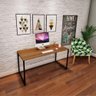 Mesa Home Office Reta Sevilha 150cm Iron - 3