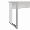 Ver imagem 6 de Escrivaninha em L Industrial 150 cm X 150 cm Escritório Corporativo F5 Office Cor:Cinza