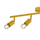 Ver imagem 2 de Trilho para 4 Spots Led E27 Direcionavel Eletrificado Amarelo Bivolt