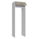 Ver imagem 7 de Porta-geladeira 73 Cm 1 Porta Basculante Branco/crema Agata Madesa