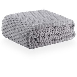 Cobertor King 330g Toque Seda Blanket Zurich - Kacyumara Prata/3569 - 2