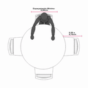 Ver imagem 3 de Mesa de Jantar Provincia Bennet Redonda C/ Vidro - Natural/ Off White