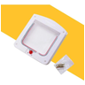 Porta Portinha de Passagem Pet Door Gato Cachorro 4 Em 1 - 3