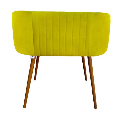 Mini Berço Moises Suede Amarelo - D'classe Decor