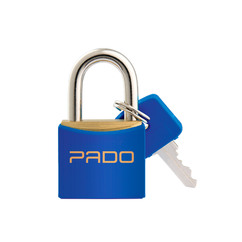 Cadeado Pado Cores Sm Lt 40mm Capa - Azul