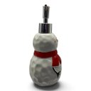 Ver imagem 7 de Kit Banheiro Natalino Boneco de Neve com 2 Toalhas e Porta Sabonete Líquido 3 Peças a: 20cm L: 9cm C
