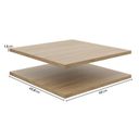 Ver imagem 7 de Módulo 45x180 2 Portas 1 Kit Prateleira Frame CabeCasa MadeiraOriginals