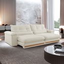 Ver imagem 1 de Sofá Dubai Linho 02 Módulos de 120 Cm B25 Cm Meu Sofá Online