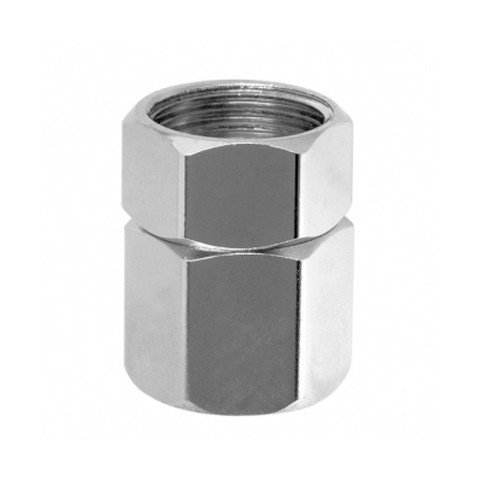Luva Com Porca Giratória 1/2" Cromado - 171015