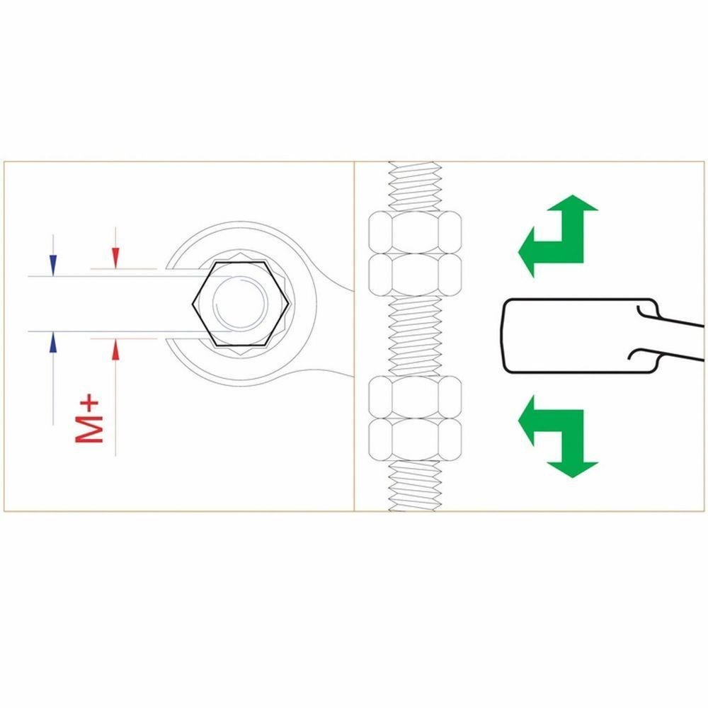 Chave Poligonal Aberta 10x12 Mm Tramontina - 3