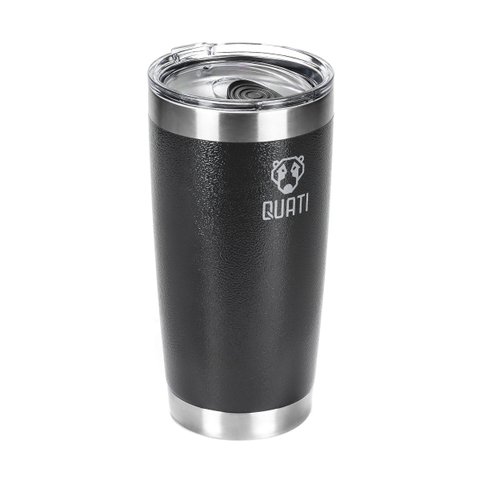Copo Térmico Quati Com Tampa 591ml Preto - Cpct591