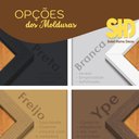 Ver imagem 4 de Kit Quadro Porta Retrato 32X32 - Foto 20X20 - Paspatur Branco:Moldura Branca/Kit com 6 Unidades