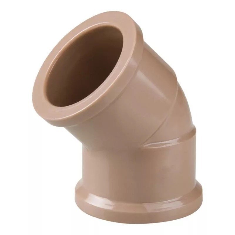 Joelho Cotovelo PVC Soldável de 110mm x 45° Krona SOLDÁVEL - 1