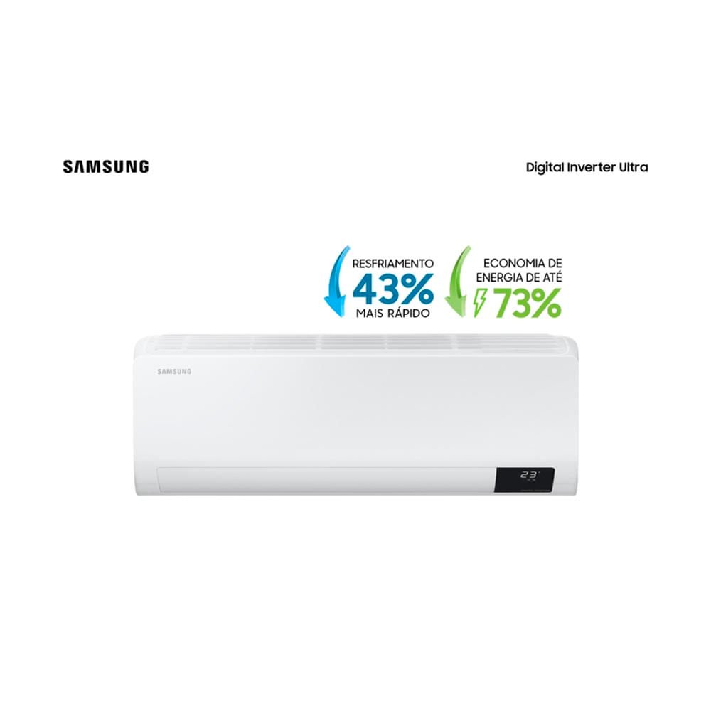 Ar Condicionado Hi Wall Samsung Digital Ultra Inverter 12.000 Btus Quente e Frio 220v - 2