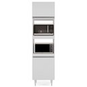 Ver imagem 5 de Paneleiro Cozinha Torre Quente 56cm Colorado Branco - Lumil Móveis