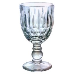 Jogo de 6 tacas Glasgow em vidro 330ml A17cm cor furta-cor - 1 Jogo de 6 tacas Glasgow em vidro 330ml A17cm cor furta-cor - 1