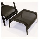 Ver imagem 2 de Cadeira Espreguiçadeira Piscina com Puff Área Externa - Nossakasa