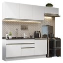 Ver imagem 3 de Armário de Cozinha Completa 260cm Branco Glamy Madesa 03