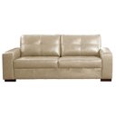 Ver imagem 5 de Sofá Decorativo 2 Lugares Turim 150cm Couro Bege G58 - Gran Belo