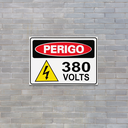 Ver imagem 3 de Combo 3 Placas De Sinalização Perigo 380 Volts 30x20 Acesso - S-217/4 F9e