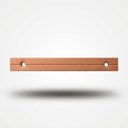 Ver imagem 2 de Kit 10 Puxadores para Porta Gaveta Armário Moderno 300mm - Cobre